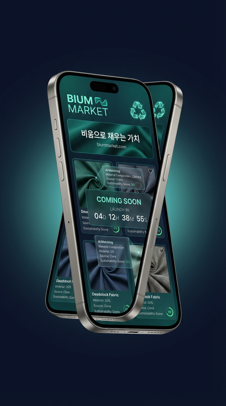 biummarket.com 모바일 화면